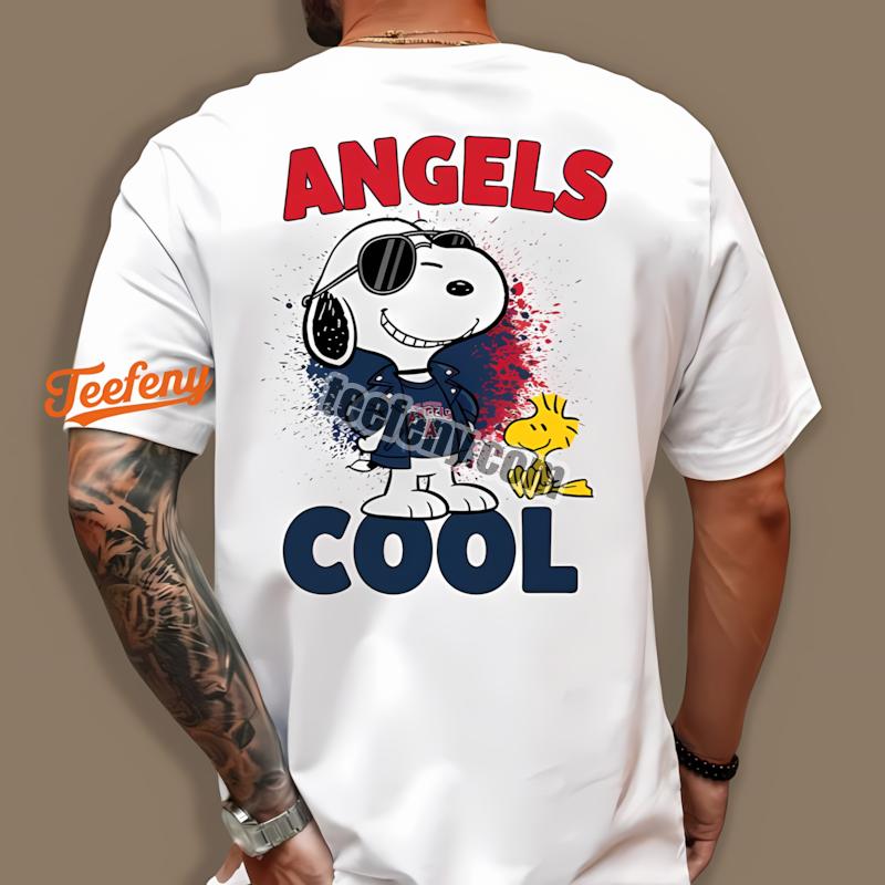 Los Angeles Angels Cool Snoopy Fan Shirt