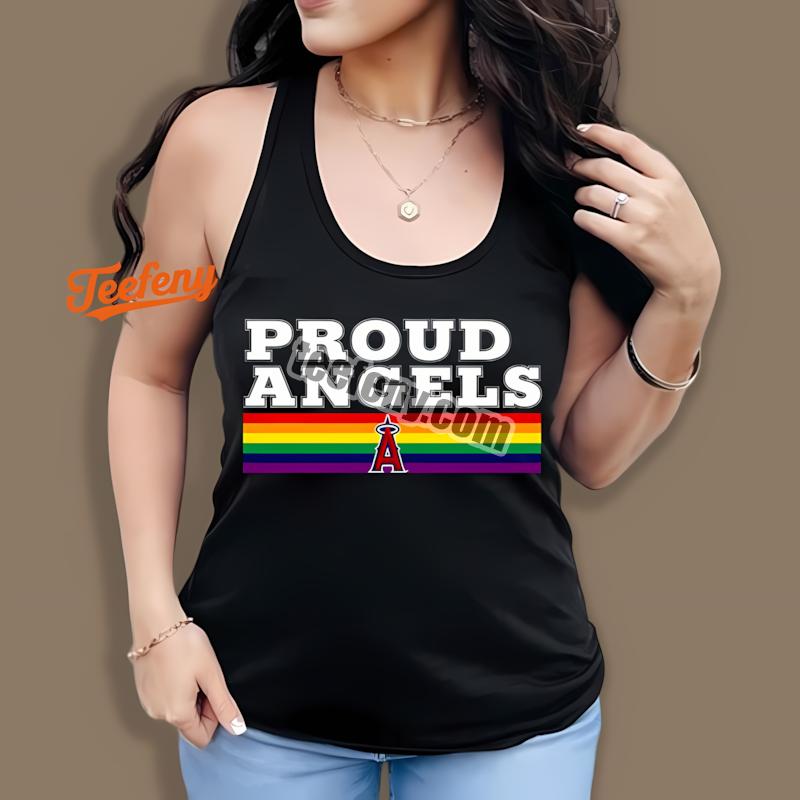 Los Angeles Angels Lgbt Pride Rainbow Support Tanktop Los Angeles Angels Lgbt Pride Rainbow Support Tanktop