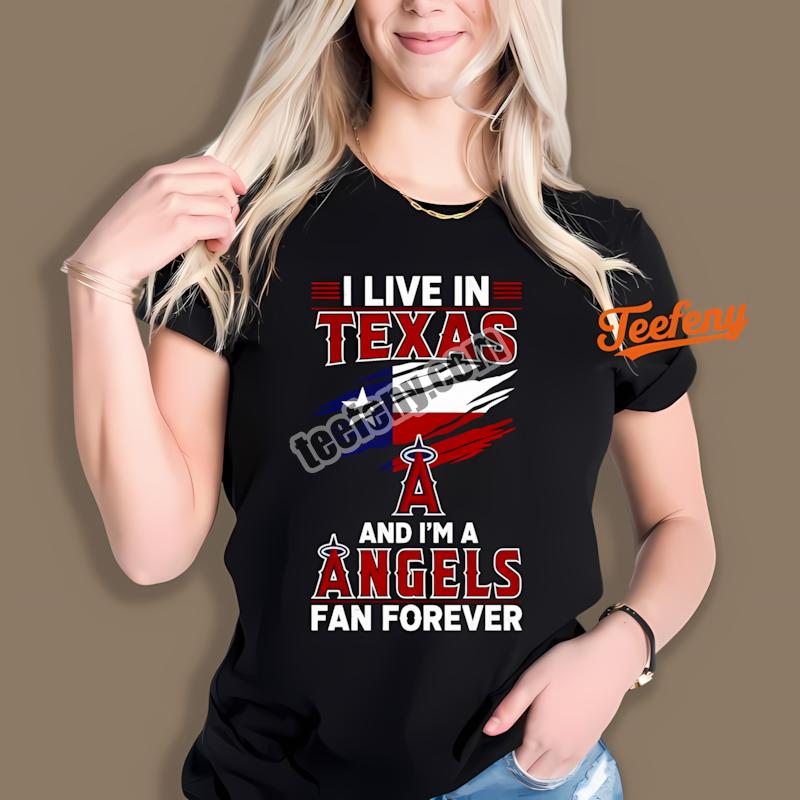 Los Angeles Angels Texas Fan Forever Baseball Shirt
