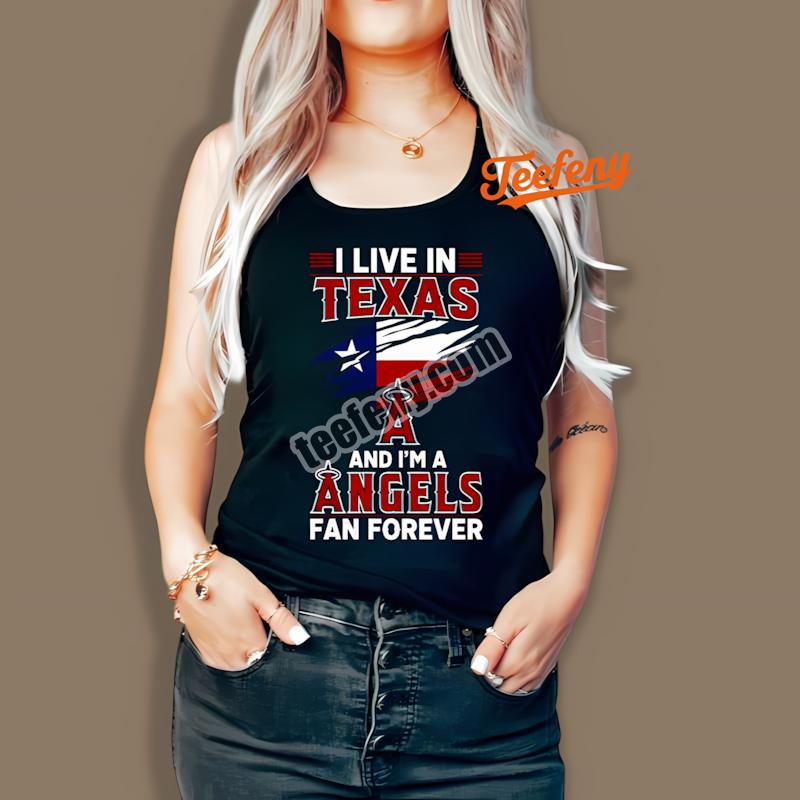 Los Angeles Angels Texas Fan Forever Baseball Tanktop Los Angeles Angels Texas Fan Forever Baseball Tanktop