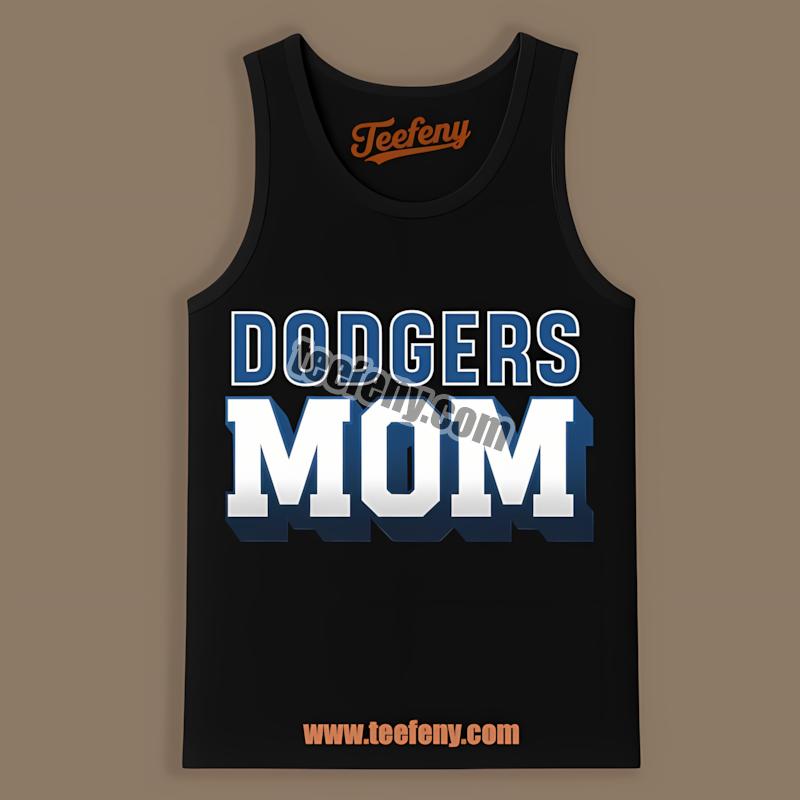 Los Angeles Dodgers Baseball Mom Life Tanktop Los Angeles Dodgers Baseball Mom Life Tanktop