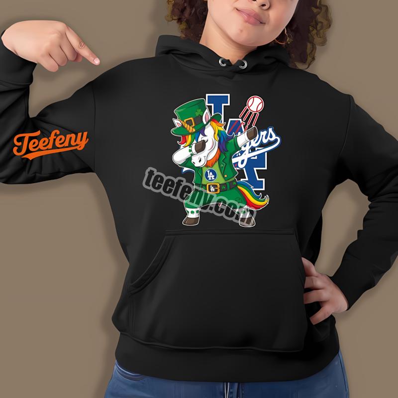 Los Angeles Dodgers St Patricks Day Unicorn Hoodie Los Angeles Dodgers St Patricks Day Unicorn Hoodie
