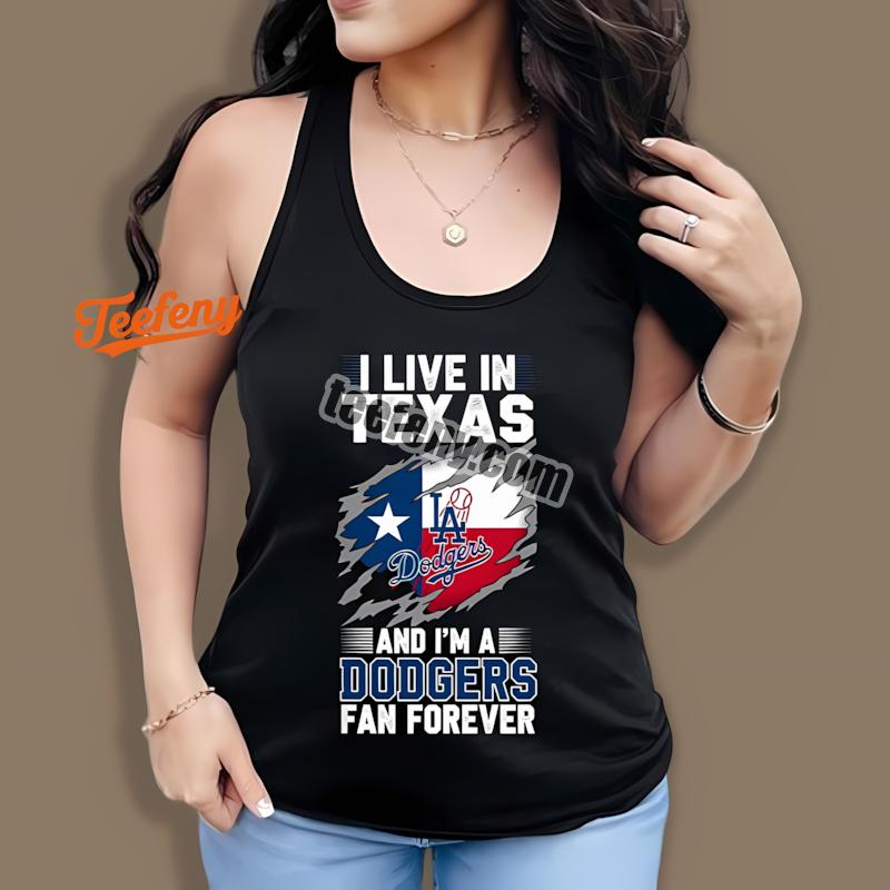 Los Angeles Dodgers Texas Fan Forever Baseball Tanktop Los Angeles Dodgers Texas Fan Forever Baseball Tanktop