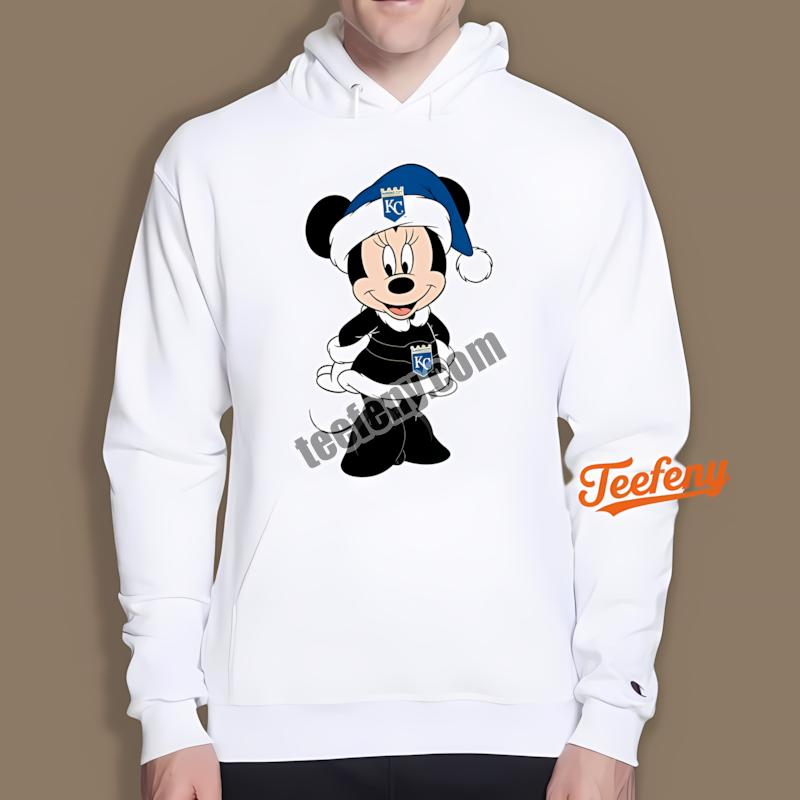 Minnie Mouse Kansas City Royals Christmas Retro Hoodie Minnie Mouse Kansas City Royals Christmas Retro Hoodie