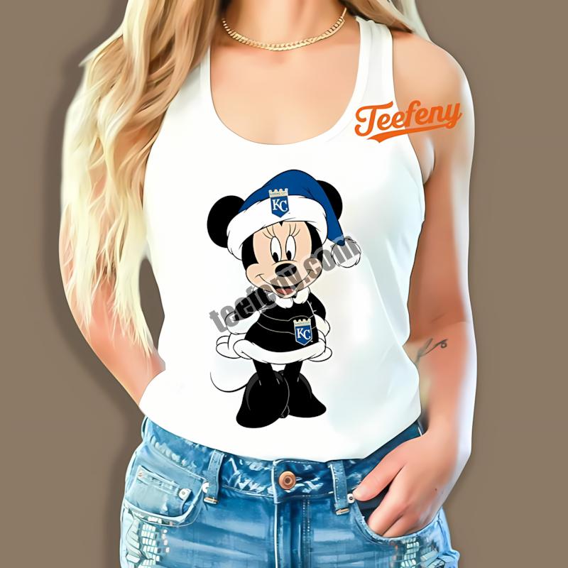 Minnie Mouse Kansas City Royals Christmas Retro Tanktop Minnie Mouse Kansas City Royals Christmas Retro Tanktop