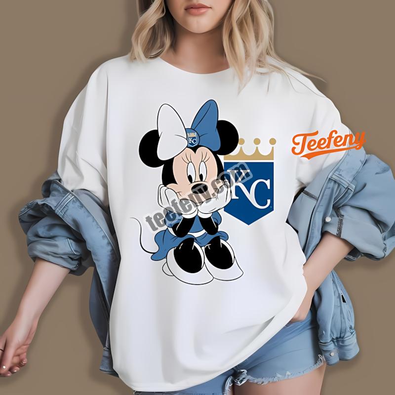 Minnie Mouse Kansas City Royals Cute Classic Shirt