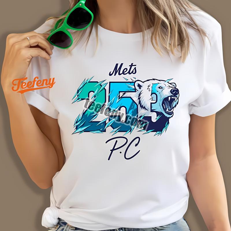 Pete Alonso Mets 253 Polar Bear Signature Baseball Shirt