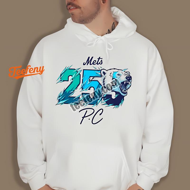Pete Alonso Mets 253 Polar Bear Signature Baseball Hoodie Pete Alonso Mets 253 Polar Bear Signature Baseball Hoodie