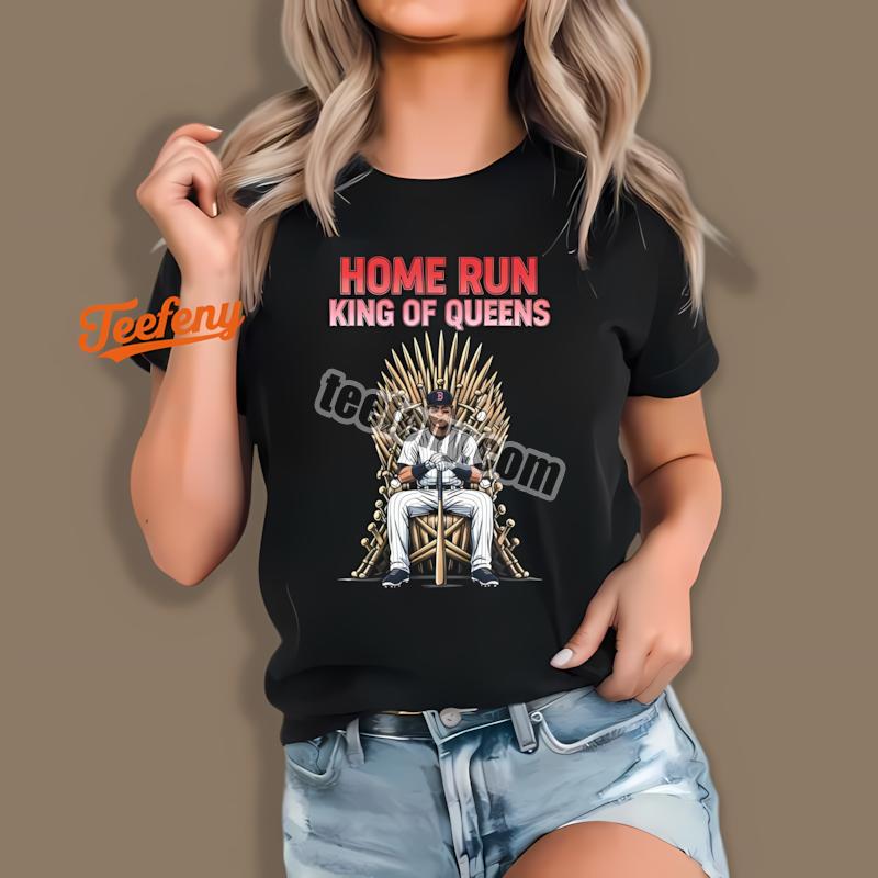 Pete Alonso Mets Home Run King Of Queens Shirt