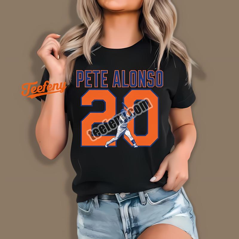 Pete Alonso Mets Home Run Record Number Highlight Shirt