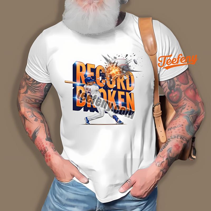 Pete Alonso Mets Record Broken Explosive Home Run Celebration Shirt