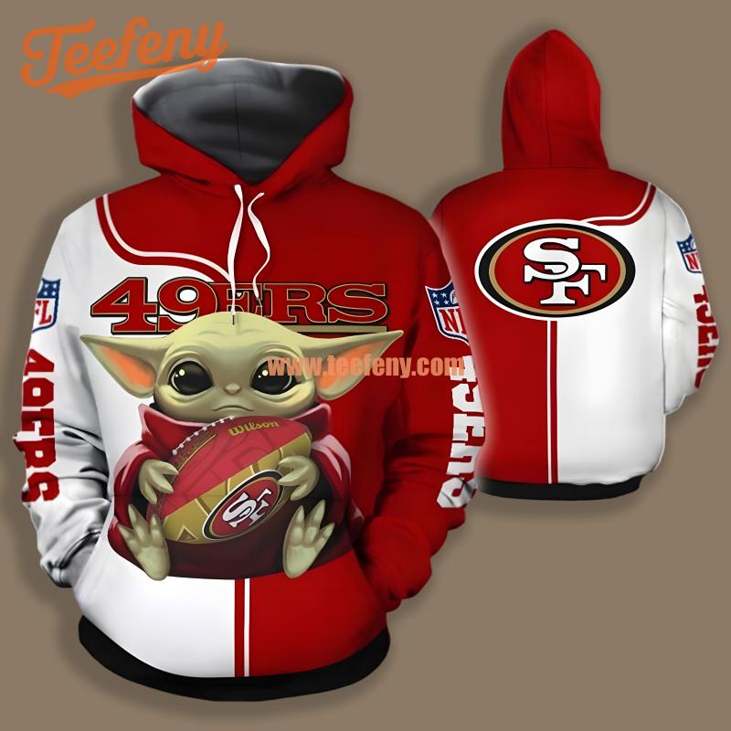 San Francisco 49Ers Autism Awareness White Blue 3D Hoodie