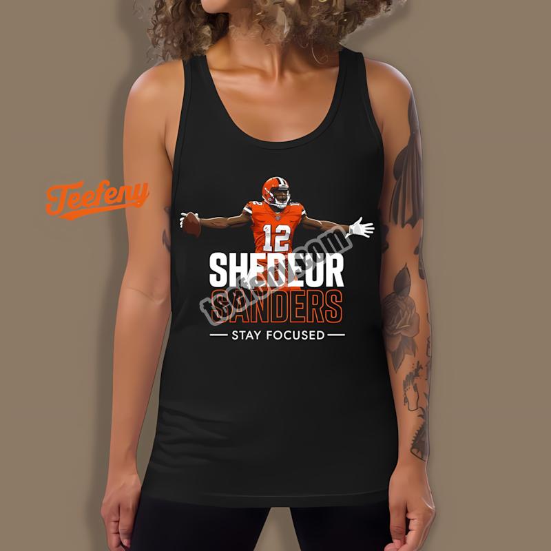 Shedeur Sanders Cleveland Browns Victory Celebration Tanktop Shedeur Sanders Cleveland Browns Victory Celebration Tanktop