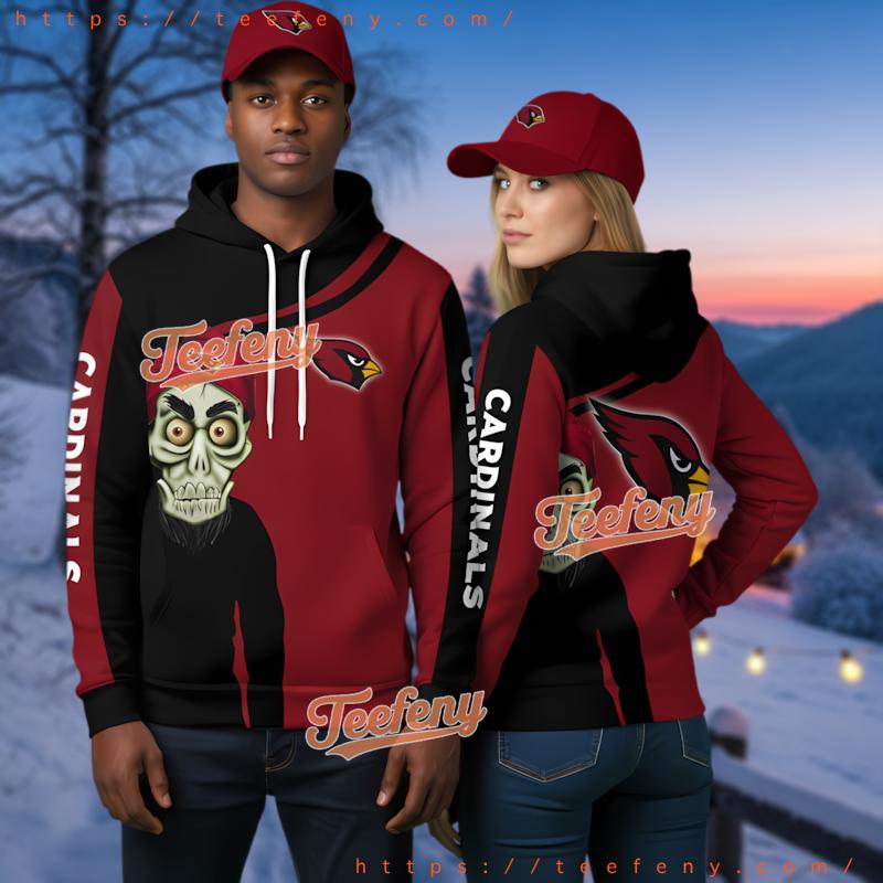 Arizona Cardinals Halloween Haters Silence 3D Hoodie