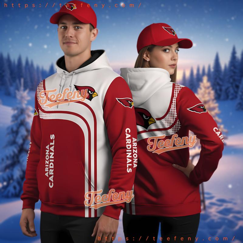 Arizona Cardinals Womens 3D Hoodie Gift For Fans