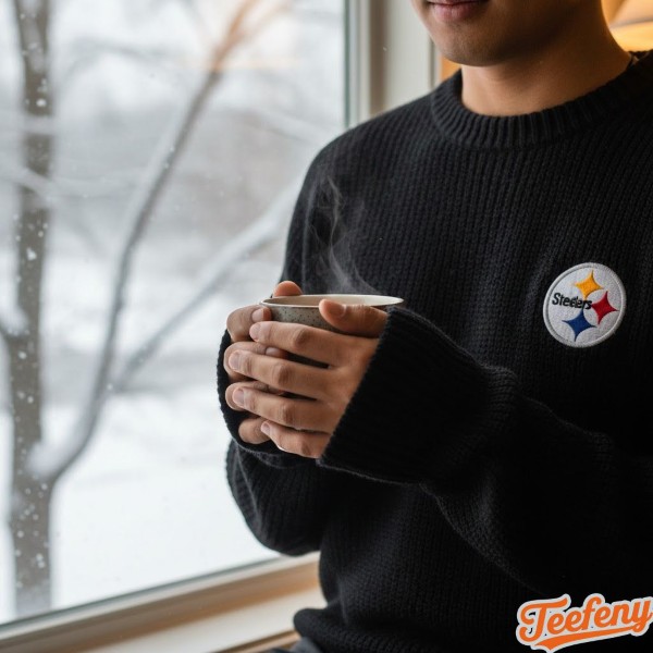 Cozy Pittsburgh Steelers Wool Sweater For Cold Weather