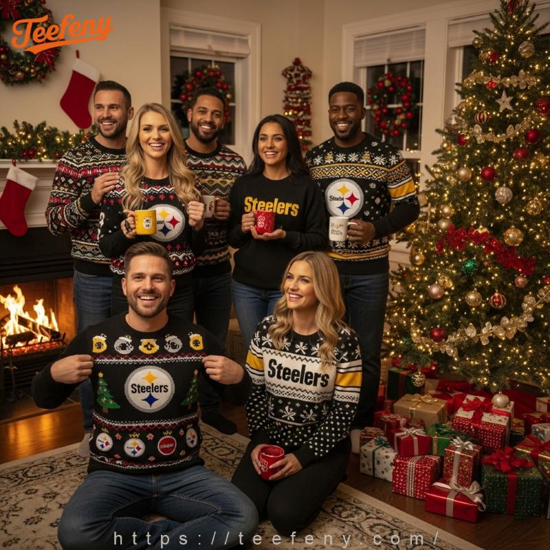 DIY Done Right Teefeny’s Expert Guide to Creating a Pittsburgh Steelers Christmas Sweater