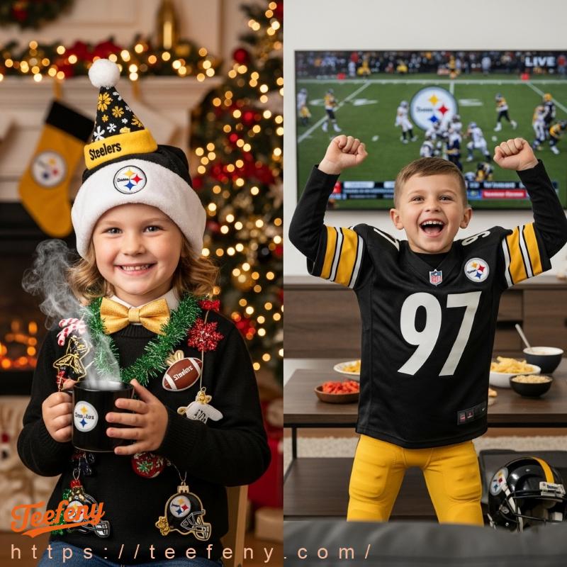 Holiday And Game Day Steelers Outfits For Kids Holiday And Game Day Steelers Outfits For Kids