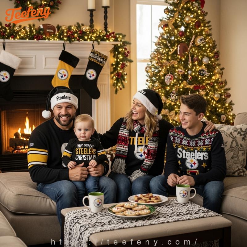 Pittsburgh Steelers Holiday Apparel Fans Pittsburgh Steelers Holiday Apparel Fans