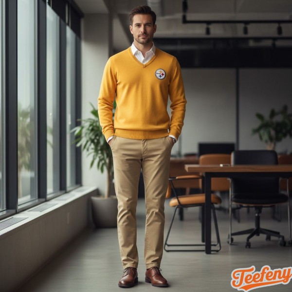 Pittsburgh Steelers Sweater Business Casual Outfit Style