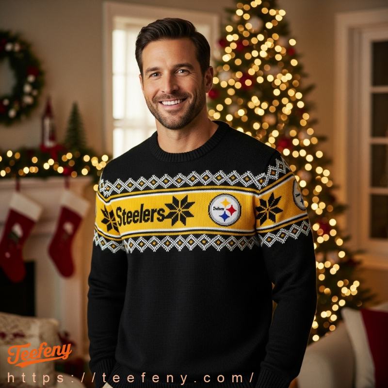 Pittsburgh Steelers Sweater Holiday Style Pittsburgh Steelers Sweater Holiday Style