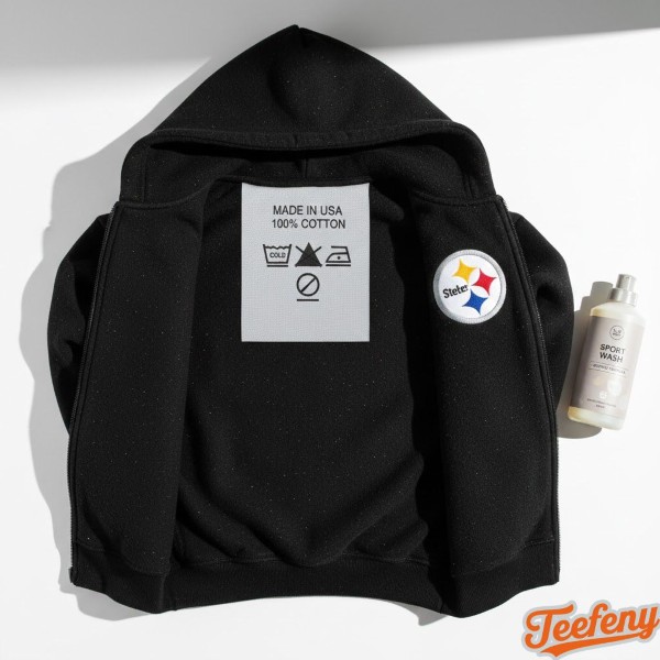 Steelers Hoodie Care And Washing Instructions