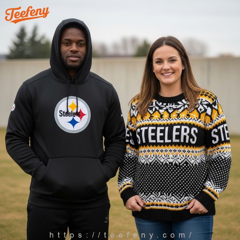 Steelers Hoodie vs Sweater Comparison by Teefeny Steelers Hoodie vs Sweater Comparison by Teefeny