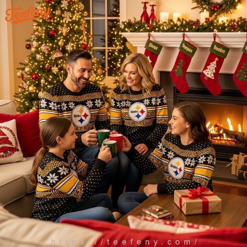 Steelers Sweater Holiday Collection by Teefeny Steelers Sweater Holiday Collection by Teefeny