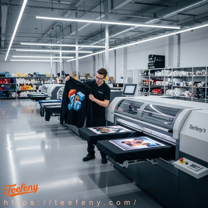 Teefeny Behind the Scenes Apparel Production Teefeny Behind the Scenes Apparel Production