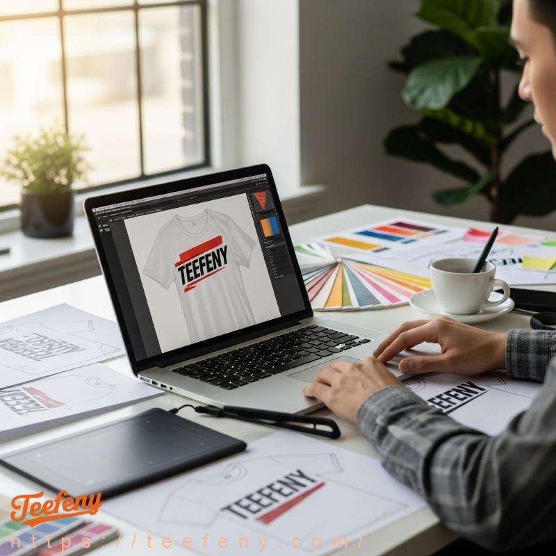 Teefeny Creative Concept Mockup Design Process Teefeny Creative Concept Mockup Design Process