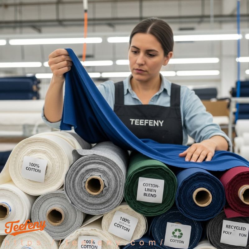 Teefeny Material Selection Fabric Preparation Teefeny Material Selection Fabric Preparation