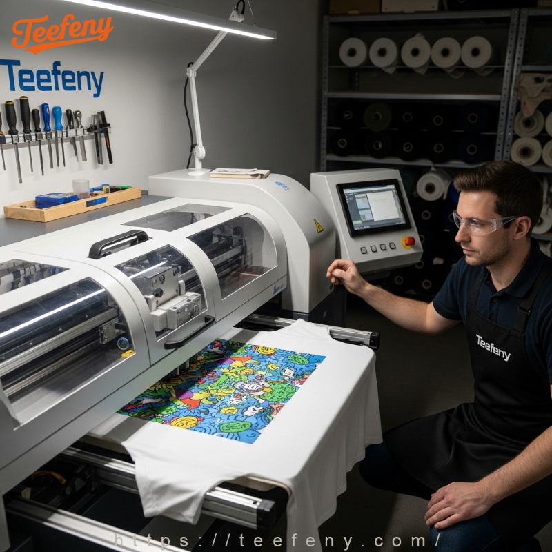 Teefeny Printing And Production Process Teefeny Printing And Production Process