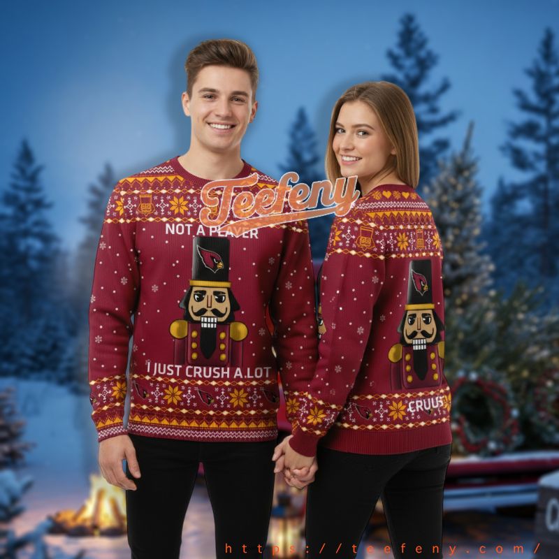 Arizona Cardinals Christmas Nutcracker Red Holiday Ugly Sweater
