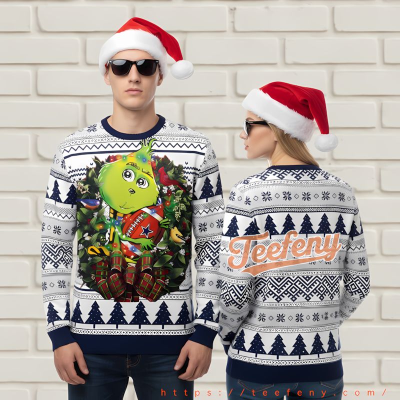 Dallas Cowboys Christmas Pattern Ugly Sweater Family Blue