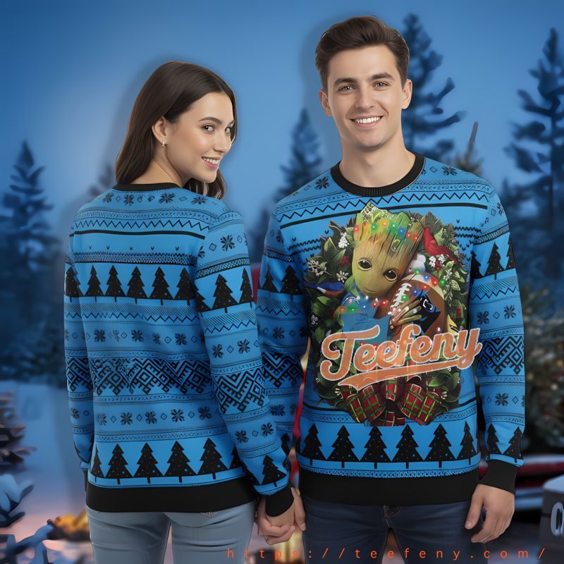 Disney Arizona Cardinals Mickey Player White Naughty Ugly Sweater
