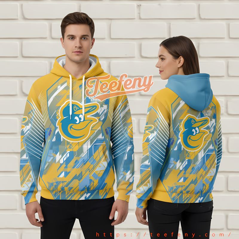 Baltimore Orioles Childhood Cancer Awareness Blue 3D Cool Hoodie Baltimore Orioles Childhood Cancer Awareness Blue 3D Cool Hoodie