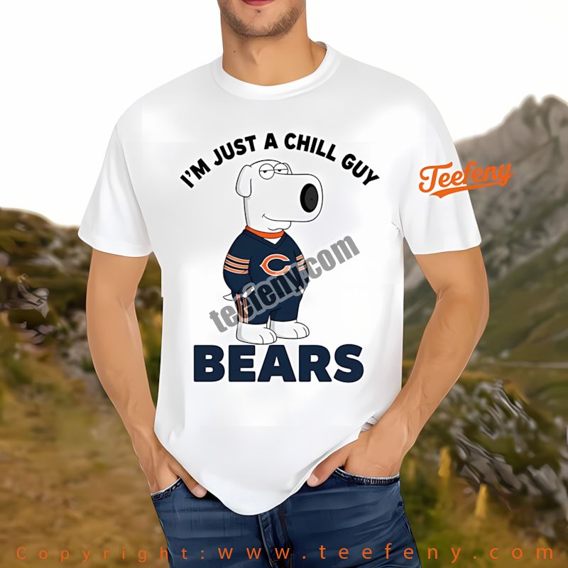 Chicago Bears Brian Griffin Chill Guy Shirt Teen