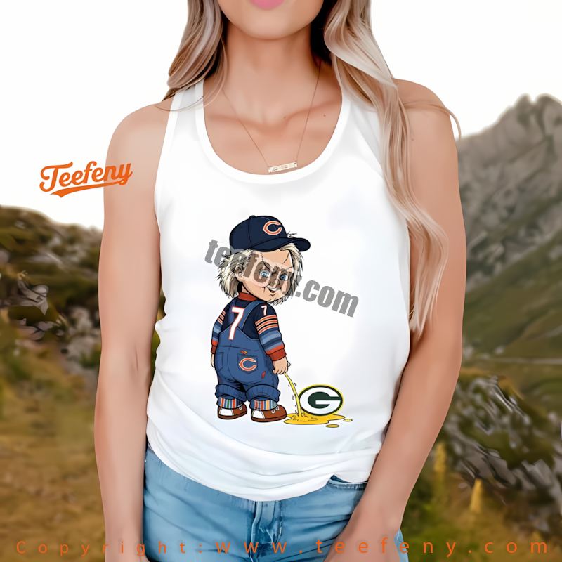 Chicago Bears Chucky Green Bay Packers Rivalry Tanktop Holiday Chicago Bears Chucky Green Bay Packers Rivalry Tanktop Holiday