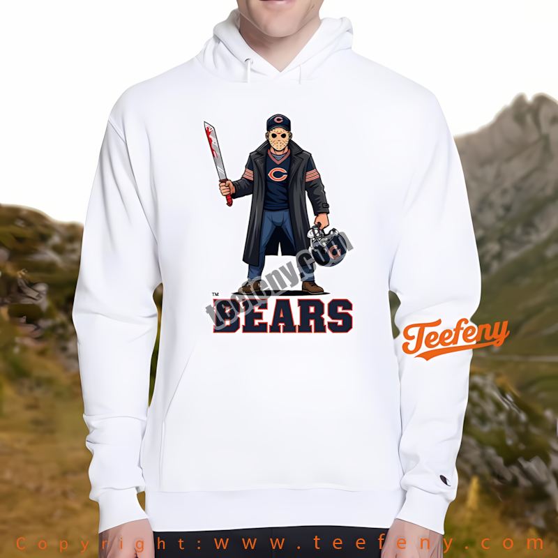 Chicago Bears Jason Voorhees Halloween Hoodie Unisex Chicago Bears Jason Voorhees Halloween Hoodie Unisex
