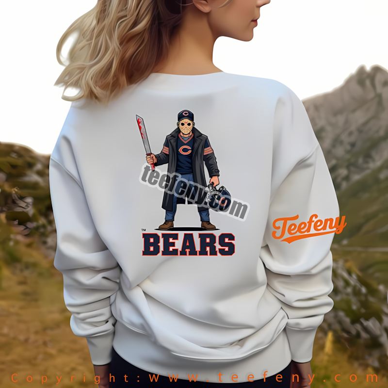 Chicago Bears Jason Voorhees Halloween Long Sleeve Unisex Chicago Bears Jason Voorhees Halloween Long Sleeve Unisex
