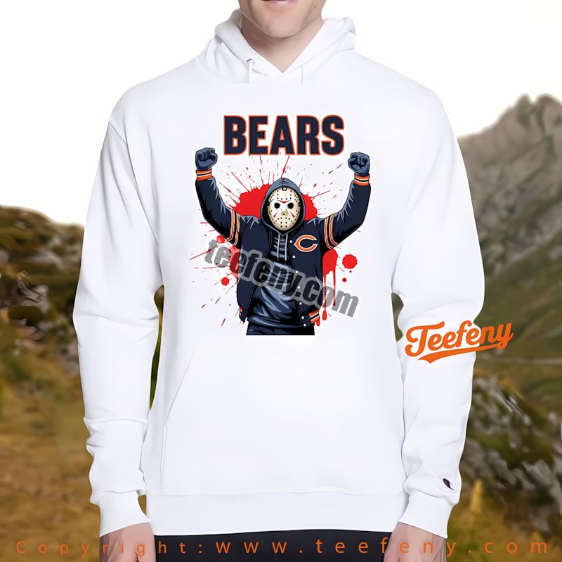 Chicago Bears Jason Voorhees Victory Halloween Hoodie Men Chicago Bears Jason Voorhees Victory Halloween Hoodie Men