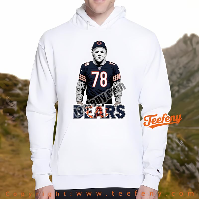 Chicago Bears Michael Myers Spooky Halloween Hoodie Youth Chicago Bears Michael Myers Spooky Halloween Hoodie Youth