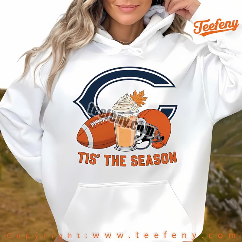 Chicago Bears Pumpkin Spice Fall Football Hoodie Youth Chicago Bears Pumpkin Spice Fall Football Hoodie Youth