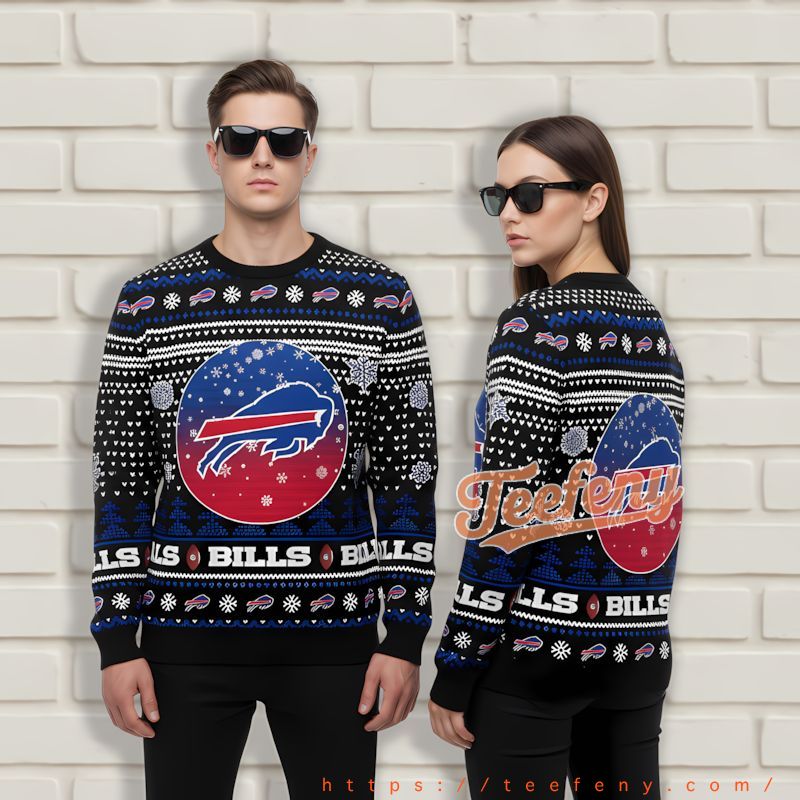 Christmas Gift Buffalo Bills Blue Christmas Sweater Day Christmas Gift Buffalo Bills Blue Christmas Sweater Day