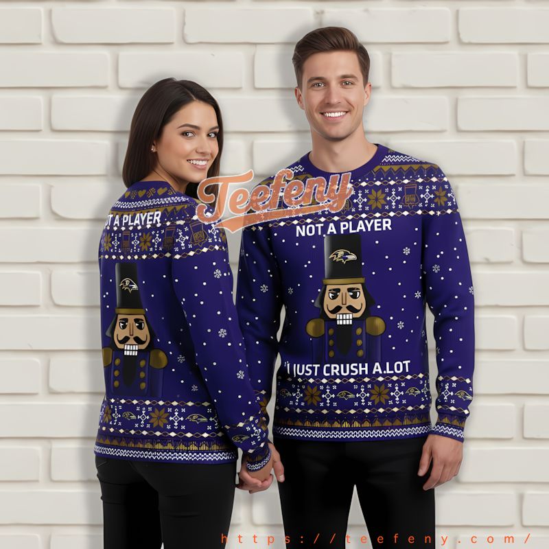 Christmas Nutcracker Baltimore Ravens Purple Best Christmas Sweaters Christmas Nutcracker Baltimore Ravens Purple Best Christmas Sweaters