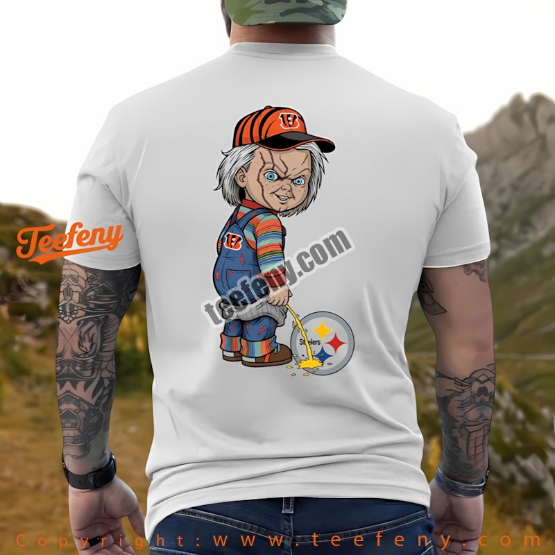 Cincinnati Bengals Chucky Steelers Rivalry Shirt Unisex