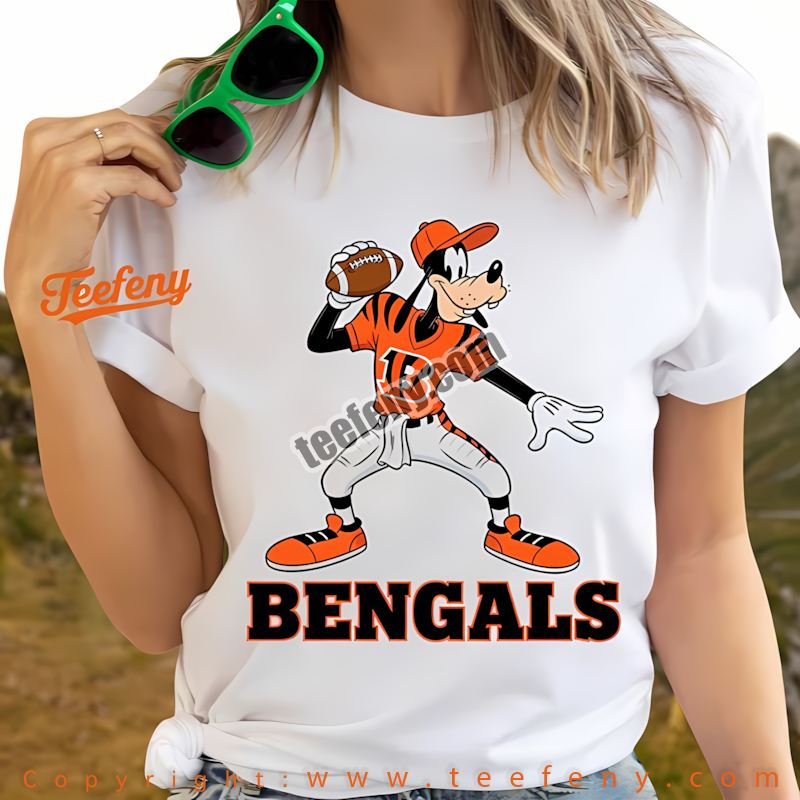 Cincinnati Bengals Goofy Football Quarterback Shirt Youth