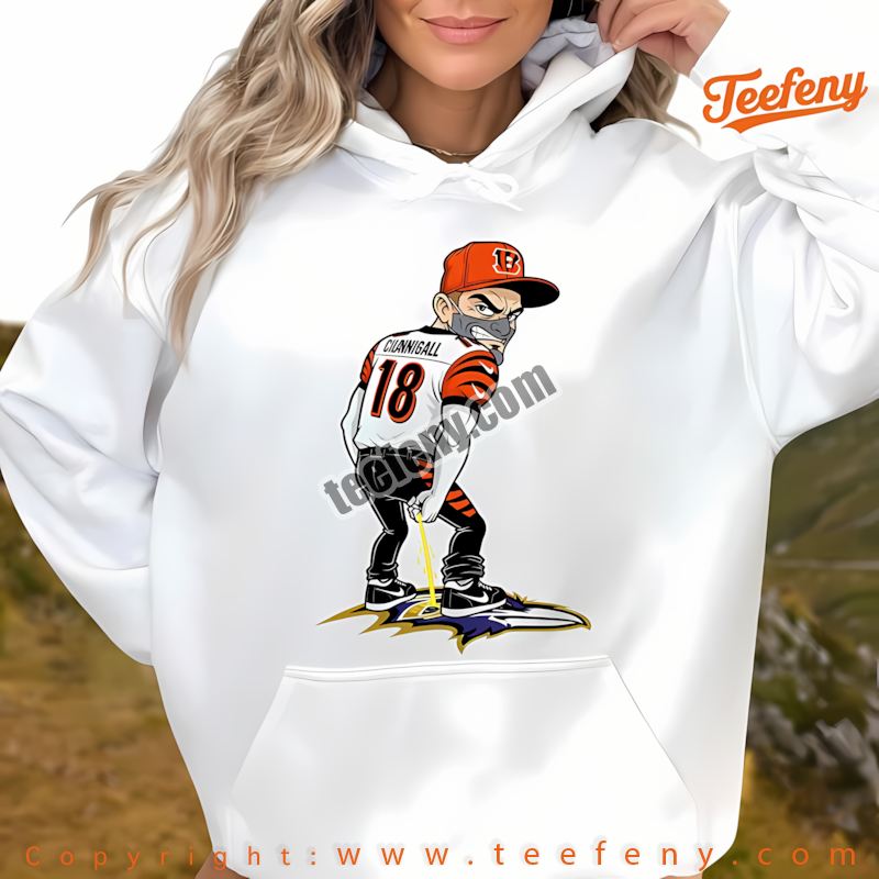 Cincinnati Bengals Hannibal Lecter Ravens Rivalry Hoodie Adults Cincinnati Bengals Hannibal Lecter Ravens Rivalry Hoodie Adults