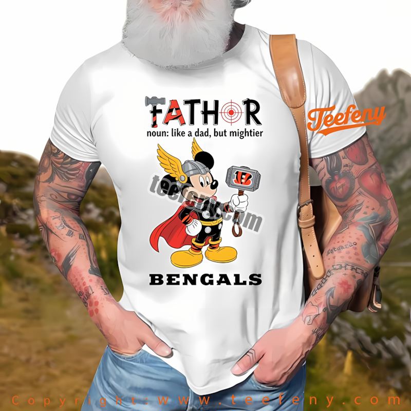 Cincinnati Bengals Michael Myers Halloween Shirt Men