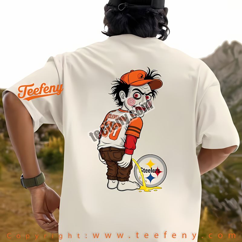 Cleveland Browns Bluey Bingo Halloween Skeleton Pumpkin Shirt Graphic
